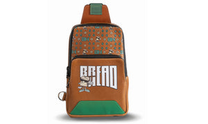 BREAD BACKPACK - BROWN/GREEN